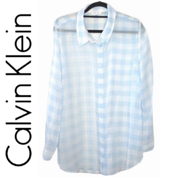 CALVIN KLEIN BLOUSE - Picture 1 of 5